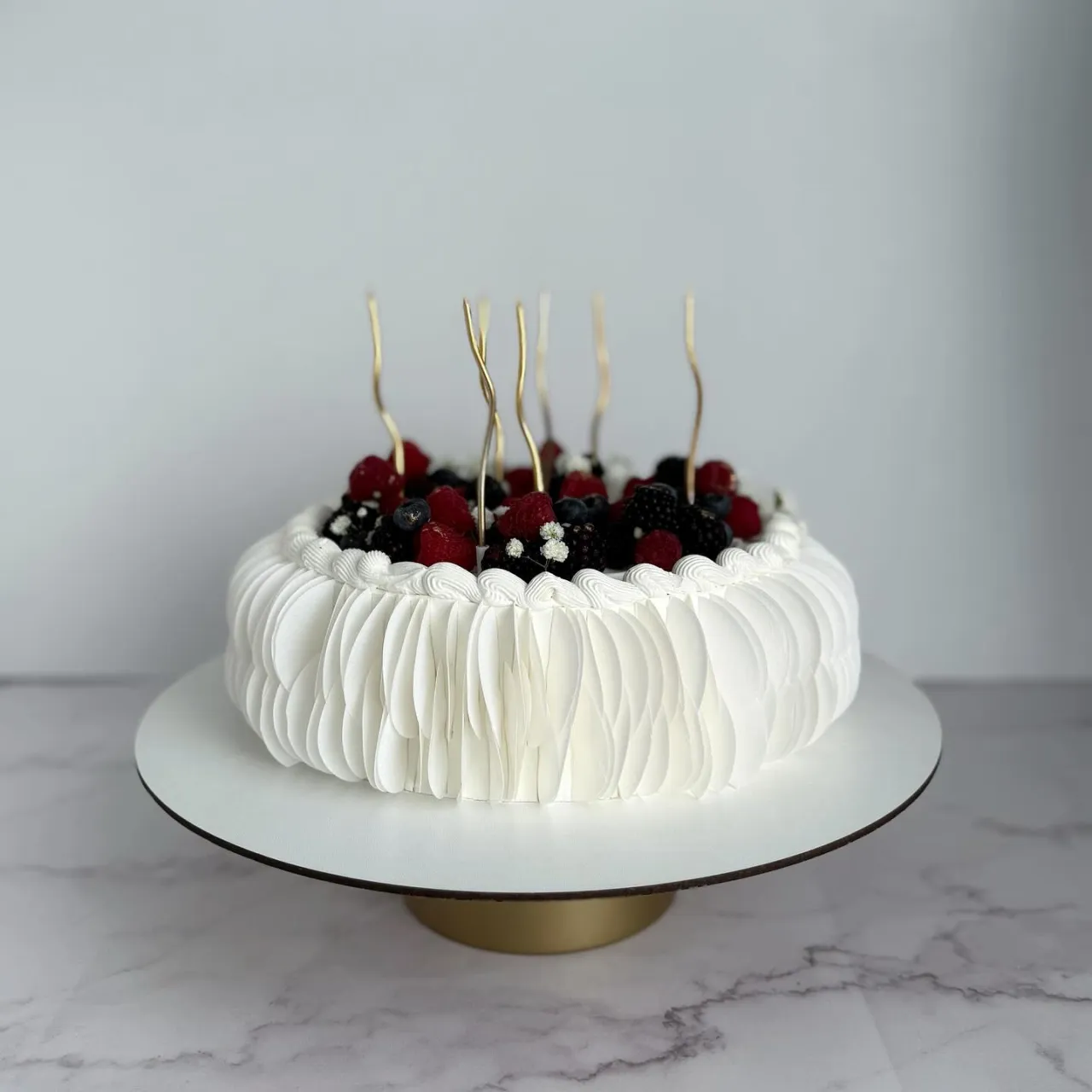 Торт с ягодами