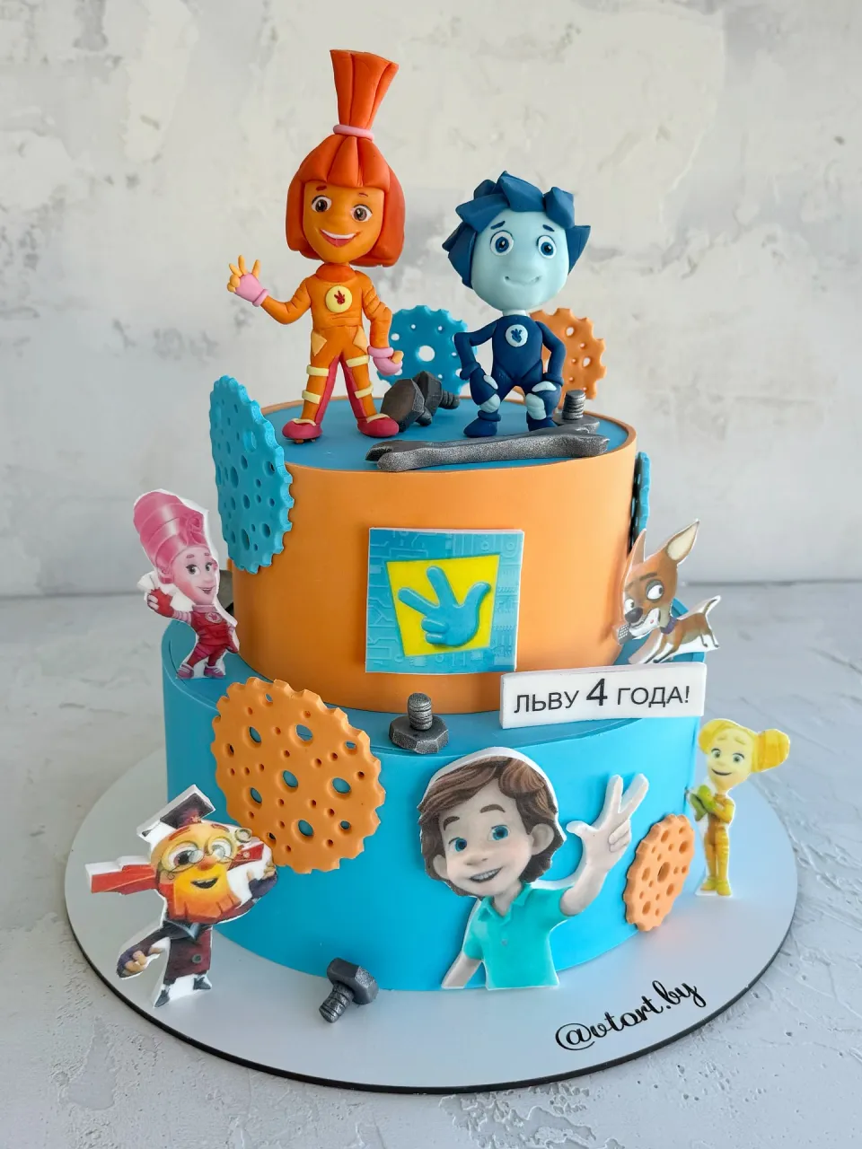 Торт «Фиксики»
