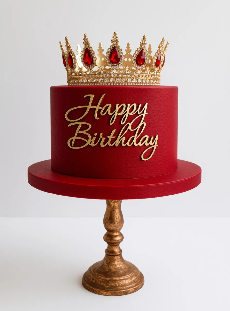 Торт с короной